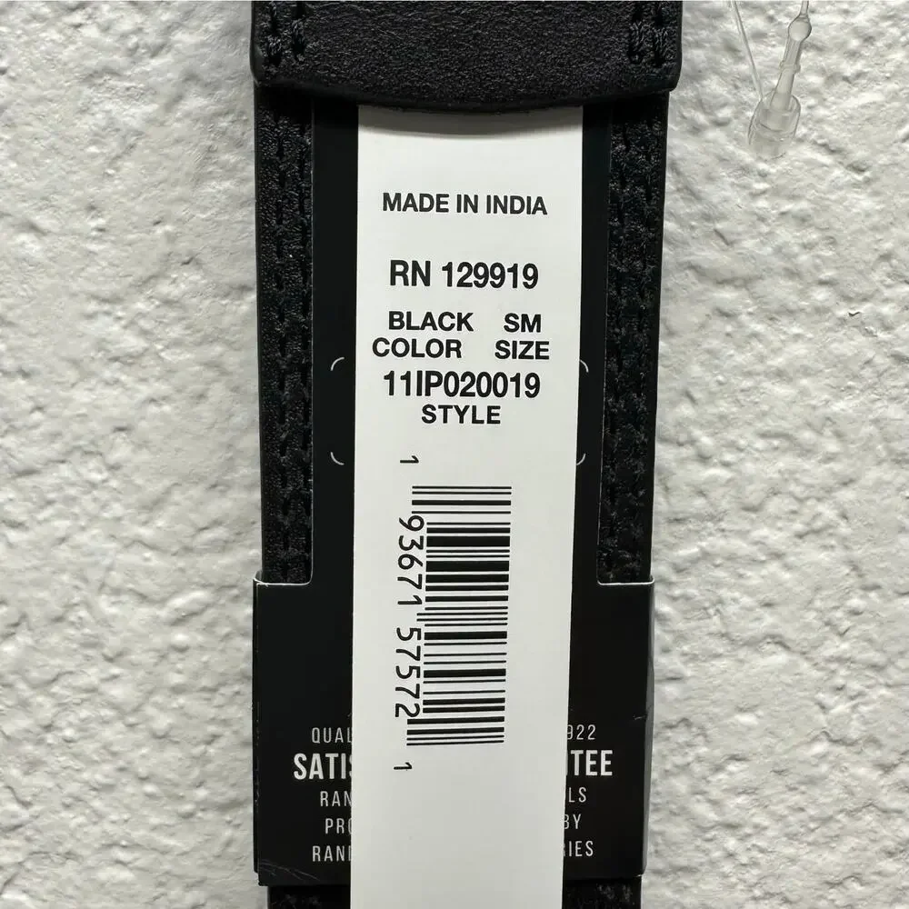 NWT! Dickies Genuine Leather Work Wear Men’s Size Small (30-32) Black Belt, K641